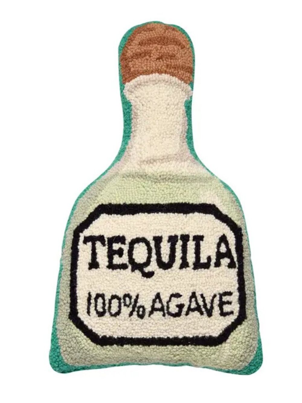Shaped Tequila Hook Pillow NEW